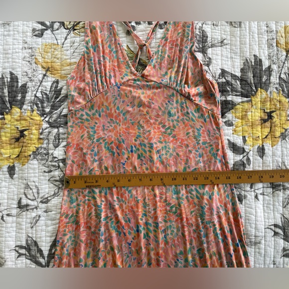 Free people vintage backless midi dress in multi Color - Picture 9 of 15